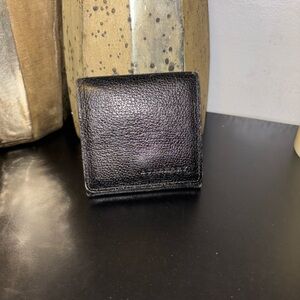 Burberry Black Mini Coin Holder
